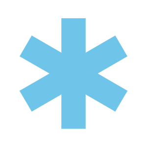 Medical star icon