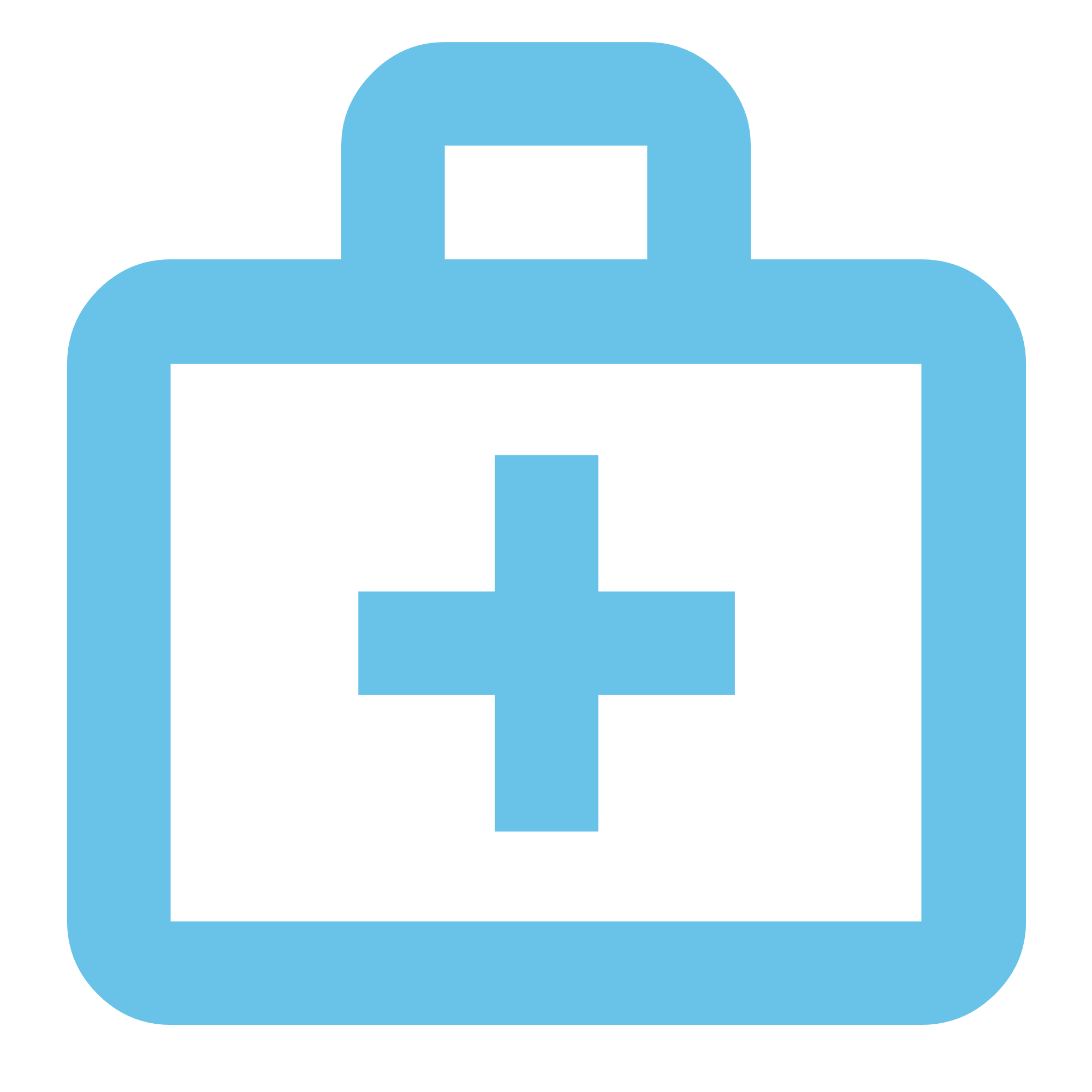 Medical services briefcase icon